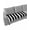 Black, variant on Black Striped Couch Cushion Covers Stretch, Washable Sofa Seat Covers Individual Seat Cushion Sofa Slipcovers Modern Farmhouse Black and White Stripes Couch Cover Furniture Protector M-1PCS