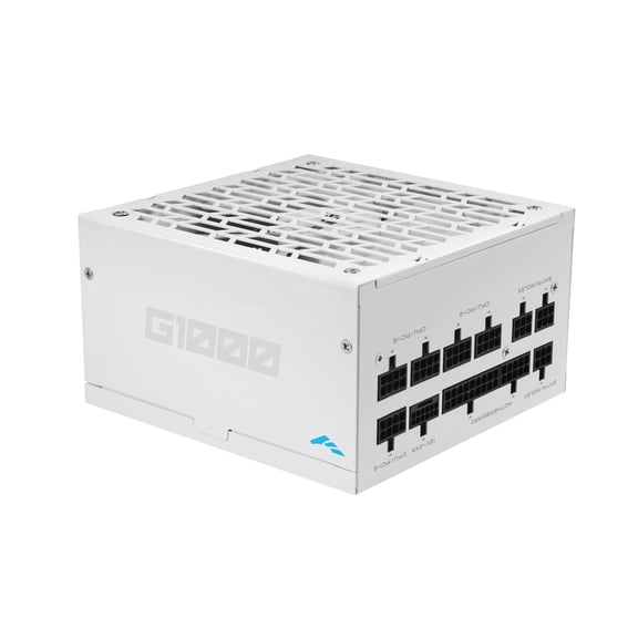 SAMA G1000W ATX 3.1 Power Supply, 1000W, Cybenetics Gold Standards, PCIe 5.1 Ready, Full Modular, Japanese Capacitors, FDB Fan, White Version