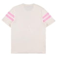 thumbnail image 3 of Care Bears Women's Shirt, Graphic Print Varsity Stripe Sleeve Athletic Tee Ivory – 2XL, 3 of 7