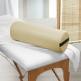 thumbnail image 5 of Saloniture Jumbo Round Massage Table Bolster Pillow Pad - 26 x 9 Inch - Cream, 5 of 7