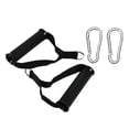 thumbnail image 2 of 2 piezas de accesorios para máquina de Cable, manijas, equipo de ejercicio, equipo de gimnasio para gimnasia, colgante para entrenamiento en casa, Negro Sunnimix Mango de accesorio de gimnasio, 2 of 8