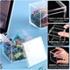 thumbnail image 3 of Caja acrílica Tuanse 120 piezas cuadradas de plástico transparente de 5,5 cm con tapa, 3 of 7