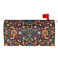 thumbnail image 2 of Gaeub Colorful Mexican2 Waterproof and Sunproof Mailbox Protective Cover Magnetic Mailbox Protrective Cover for Outdoor Home Garden Decor - 21x18 in, 2 of 9