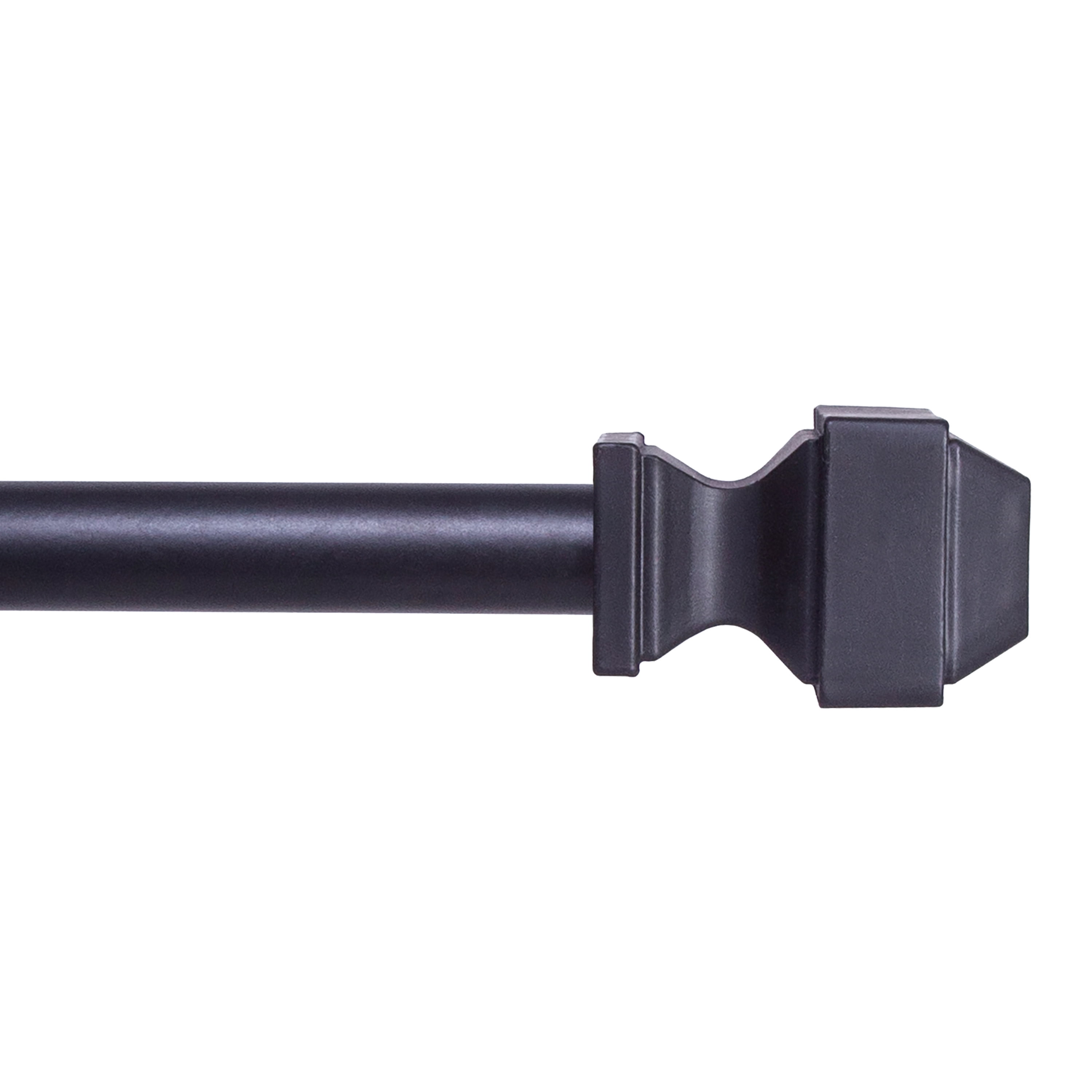 Mainstays 48-84 in. Devon Adjustable Petite Cafe Curtain Rod, 1/2 in. Diameter