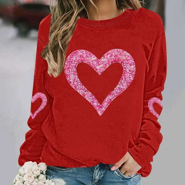 Taylonsss Sweat à Capuche Imprimé Col Rond Ample Manches Longues Mode Décontractée pour Usage Quotidien Hiver et Printemps