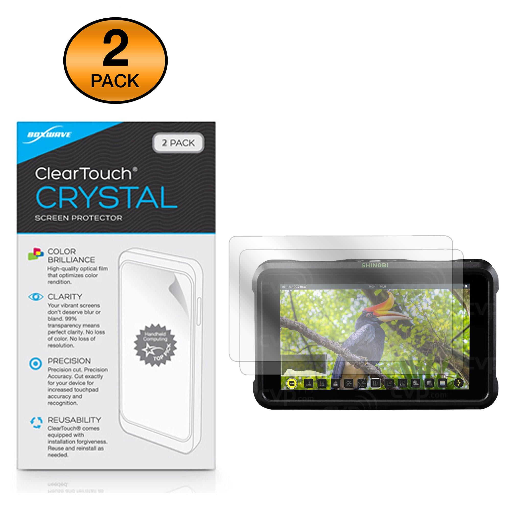 BoxWave Clear Screen Protectors For Huawei Band 4 Pro - 2 Pack, HD Film