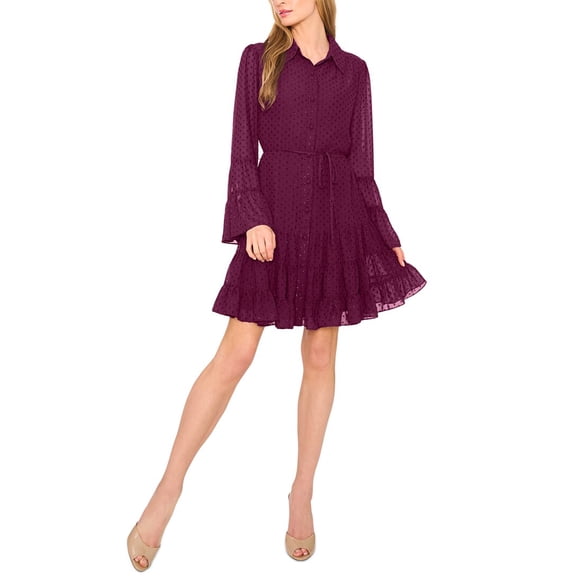 CeCe womens  Dress, m, Purple