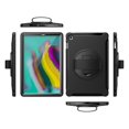 thumbnail image 4 of Dteck Galaxy Tab S5e 2019 Case with Soft Screen Protector, 360 Rotating Kickstand Full-Body Impact Resistant Cover with Hand Strap For Samsung Galaxy Tab S5e 10.5 Inch 2019 (SM-T720 /SM-T725), Black, 4 of 10