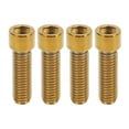 thumbnail image 2 of Stainless Steel Anodized Motorcycle Handlebar Bolt Set for Aprilia SR GT200 GT125 M8x32mm 4 Pack, 2 of 7