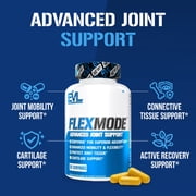 ملحق دعم مفصل عالي الامتصاص للتغذية - مكمل مفصل FlexMode مع فيتامينات المفاصل المتقدمة بما في ذلك الجلوكوزامين شوندروتن MSM Boswellia وحمض الهيالورونيك - 30 حصة