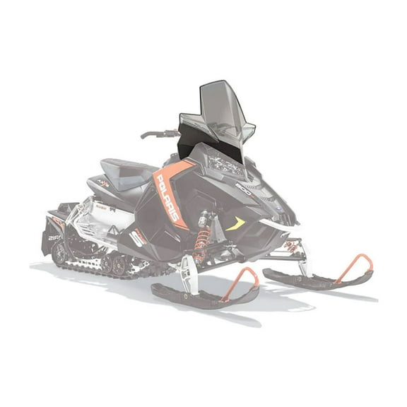 Polaris Snowmobile Extra Tall Windshield - Smoke