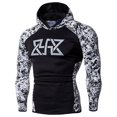 thumbnail image 1 of Sudadera con Capucha para Hombre con Estampado de Camuflaje Deportivo para Correr, 2XL, 1 of 5