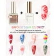 thumbnail image 2 of Blooming Gel 15 ML Clear Blooming Gel Nail for Nail Art Design, Soak Off UV LED Blossom Gel for Spreading Effect Marble Watercolor Gel Polish,Long Lasting Glossy Home Nail DIY Manicure E22, 2 of 3