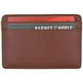 thumbnail image 6 of Moga Slim Leather Wallet Credit Card Case Sleeve Card Holder With ID Window (Tan), 6 of 6