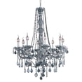thumbnail image 1 of Elegant Lighting Verona 28" 8 Light Elements Crystal Chandelier, 1 of 1