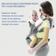 thumbnail image 5 of Portabebés Bellababy, multifunción, asiento de cadera (posición ergonómica M) para bebés de 3 a 36 meses, 6 en 1 formas de llevar, todas las estaciones, tamaño ajustable, perfecto para ir de compras y, 5 of 5
