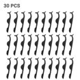 thumbnail image 2 of Pinzas para pestañas postizas, 1, 5, 30, 50 unidades, herramienta aplicadora de maquillaje, 30 unidades, color negro, 2 of 3