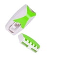 thumbnail image 2 of Justharion Automatic Toothpaste Dispenser Washable Self-adhesive Solid Color Bathroom Toilet Toothbrush Holder Accessories Green 1Set, 2 of 6