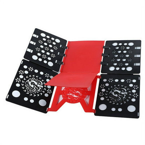 Jinsinto Shirt Folding Board t Shirts Clothes Folder Durable Plastic ,Black