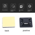 thumbnail image 1 of 100 Pcs Self Adhesive Cable Tie Mount Base Holder 20 x 20 x 6mm, 1 of 5