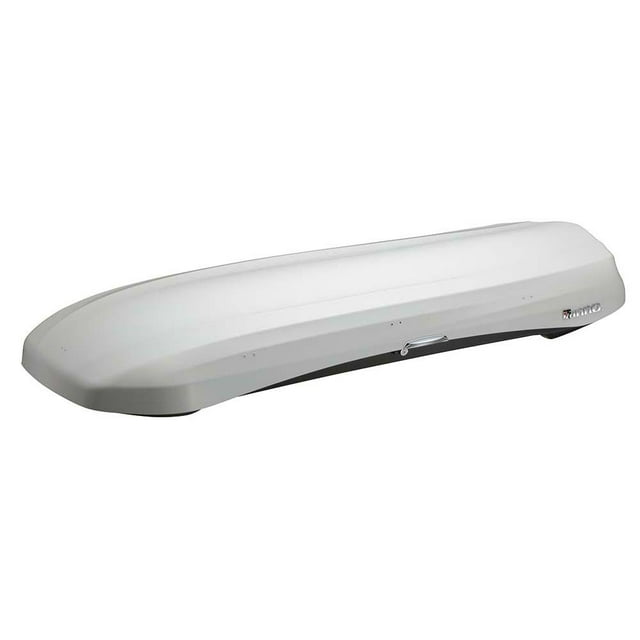 INNO Racks Cargo Carrier BRM660WH Wedge; Box Style; Compatible With All Cross Bars; 11 Cubic Foot Capacity; Lockable; Dual Side Opening; White Injection Molded Plastic; With Memory Mounting Hardware