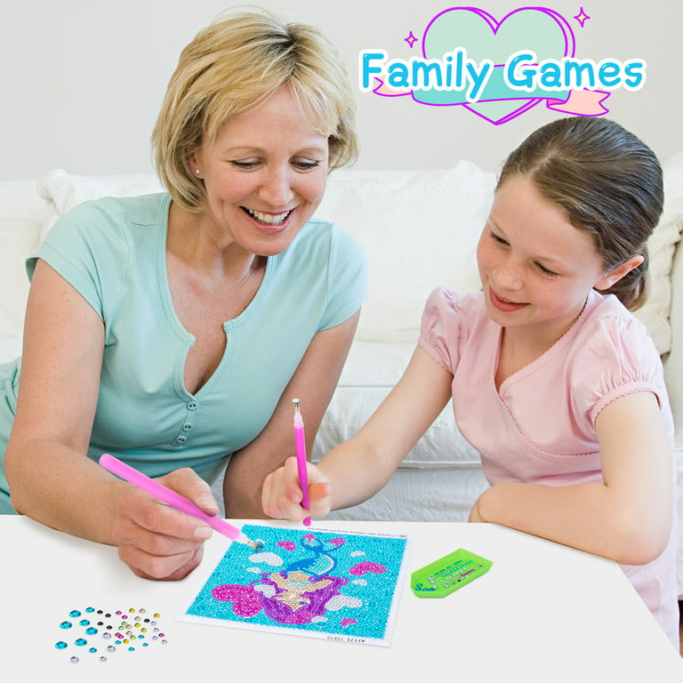 5D Diamond Painting Kits for Kids - Gem Art Kits for Kids 9-12 Girls - Magnet A
