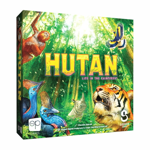 Juego de mesa Hutan Strategic Tile Placement 1-4 jugadores