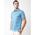 thumbnail image 2 of Chemises de Golf pour Hommes à Manches Courtes, Évacuation de l'Humidité, Ajustement Sec, Motifs Imprimés, Col à Revers, Performance Polo Chemises de Golf pour Hommes, 2 of 6
