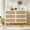 White, variant on M optimized Rattan 6 Drawer Dresser for Bedroom, Large Double Dresser with Deep Drawers, Long Wooden Chest of Drawers for Closet with Wide Top, for Living Room, Hallway