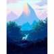 thumbnail image 2 of Cuadros Decorativos 5D DIY Diamond Painting Kits Full Square Drill Misty Forest Mosaic Picture Decor Tmvgtek embutido en tela, 2 of 9