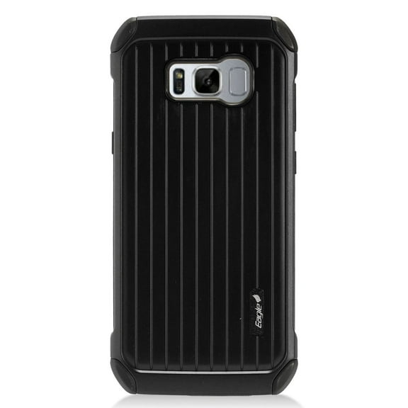 GSA Carry On Dual Hybrid Case For Samsung Galaxy S8 Plus - Black