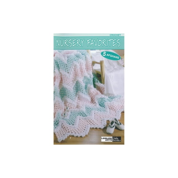 Leisure Arts Crochet Nursery Favorites Crochet Book – Step-by-Step Stitch Guide with Easy Patterns and Techniques, Learn to Crochet with This Crochet Pattern Books