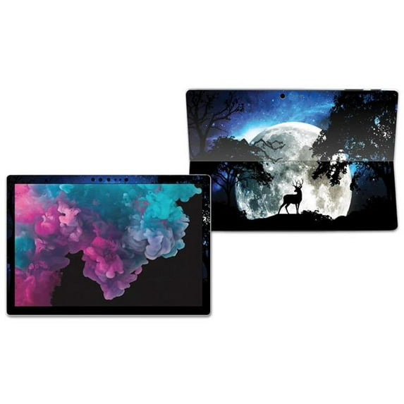 MightySkins MISURPR6-Moonlight Deer Skin Decal Wrap for Microsoft Surface Pro 6 Tablet Sticker - Moonlight Deer