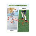 thumbnail image 2 of RedSwing Adjustable Agility Hurdles, 4-Height Speed Training, Portable Equipment with Carry Bag, Orange, 5 Pcs, 2 of 9