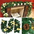 thumbnail image 5 of Penkiiy 8.8Feet Christmas Garland for Decorations,Christmas Artificial Wine Soft Greenery Pine Garlands Decoration for Home Garden Indoor Outdoor Decorations, 5 of 9