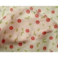 thumbnail image 4 of oneOone Silk Tabby Fabric Leaves & Apple Fruited Fabric 1 Yard 42 Inch Wide, 4 of 4