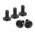 thumbnail image 1 of Unique Bargains Flanged Button Head Socket Cap Screws, 50 Pack M4x10mm 304 Stainless Steel Bolts, 1 of 5