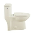 thumbnail image 3 of Sublime One-Piece Elongated Left Side Flush Handle Toilet in Bisque 1.28 gpf, 3 of 13