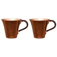 thumbnail image 1 of Taza de café de cobre, taza de agua, regalos de cumpleaños, taza de mulas de Moscú hecha a mano, taza de agua de cobre para cafetería de agua caliente 2 piezas, 1 of 8