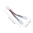 thumbnail image 2 of Shisuyan 5pcs Electric Bike Motor Harness Connector Electric Bike Wire Connector Motor Adapter for Electric Bike Practical Extension Cable Electric Scooters Motor Cable, 2 of 9