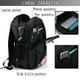 thumbnail image 4 of Fotbe Pink White Ocean Waves Mochila con Estampado y Puerto USB para Hombre y Mujer, Mochila Antirrobo, Mochila de Viaje, Mochila Escolar, Mochila Universitaria, 4 of 7