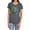 Charcoal, variant on DC Arrow Target Women's T Shirt, Carolina Blue, X-Large