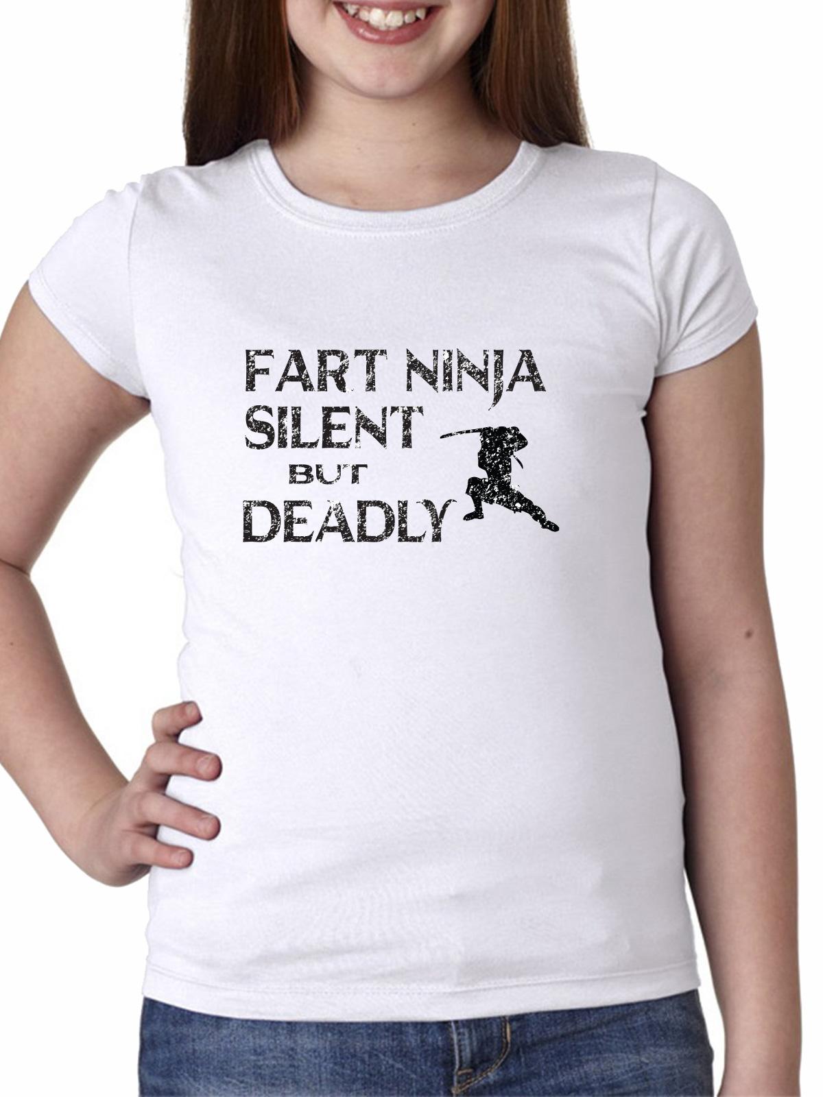fart ninja silent but deadly t shirt