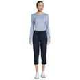 Athletic Works Women's Core Knit Capri With Front Pockets