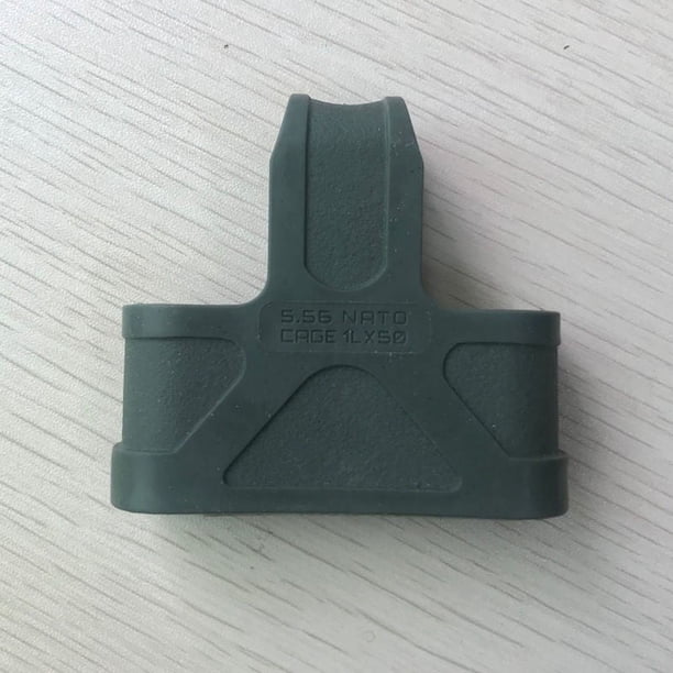 Funda de extracción rápida para cargador M4 Funda universal para cargador 5.56 Funda de goma triangular Accesorios de modificación táctica
