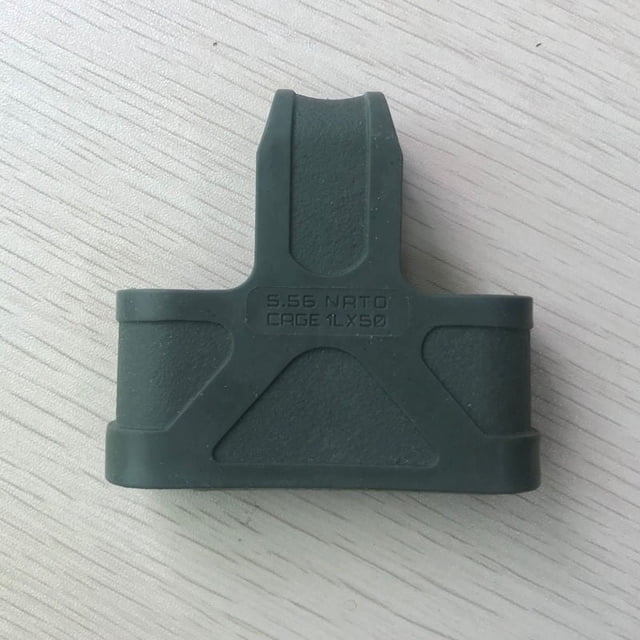 Funda de extracción rápida para cargador M4 Funda universal para cargador 5.56 Funda de goma triangular Accesorios de modificación táctica