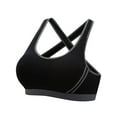 thumbnail image 6 of SAYFUT Women's Seamless Padded Cups Sports Bra for Running Workout Yoga Fitness with Removable Pads, 6 of 7
