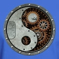thumbnail image 3 of CafePress - Steampunk Yin Yang T Shirt - Men's Classic Graphic Cotton T-Shirt, 3 of 4