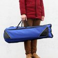 thumbnail image 1 of LOLIPPYY 1Pack Waterproof Blue Trombone Carrying Case for Musicians, 1 of 8
