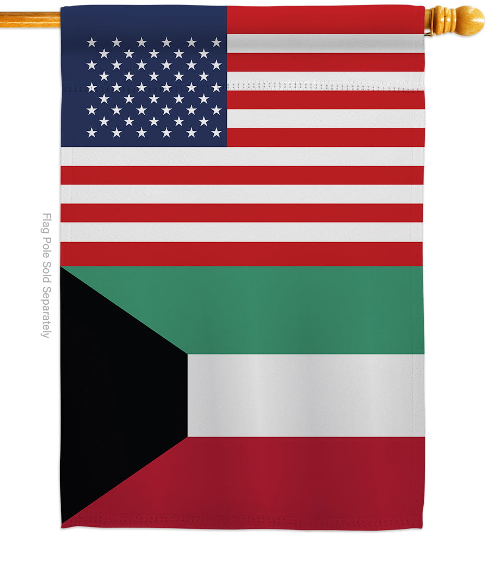 NEW 3X5FT KUWAIT GARDEN FLAG BANNER FLAGS